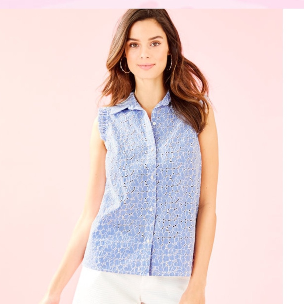 NWT Lilly Pulitzer Lenox top 16